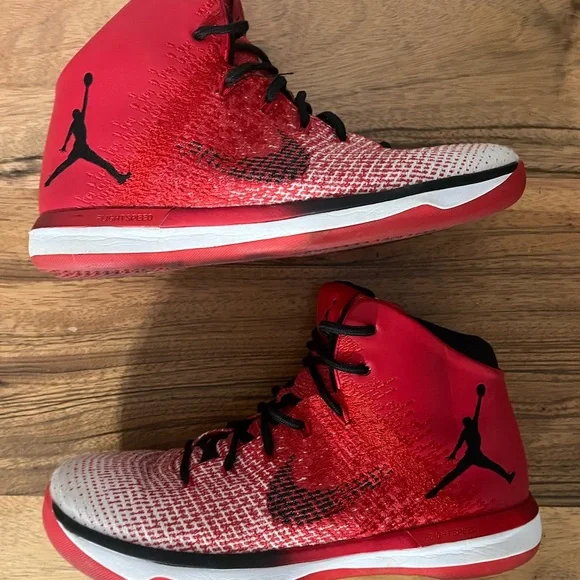 Nike Air Jordan 31 XXXI Chicago Bulls Red Black White Retro 1 I 845037-600 sz 10
